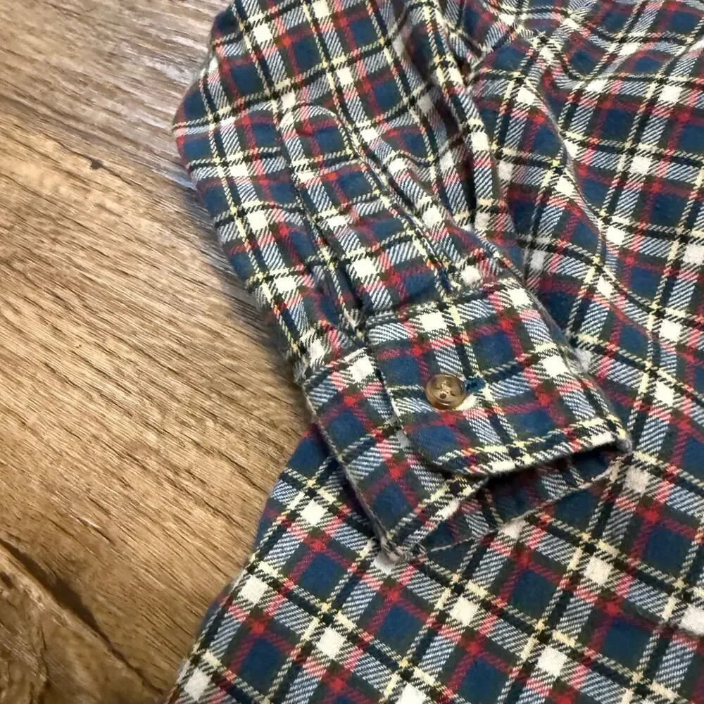 Vintage 90s Polo Sport Ralph Lauren Plaid Flannel Shirt